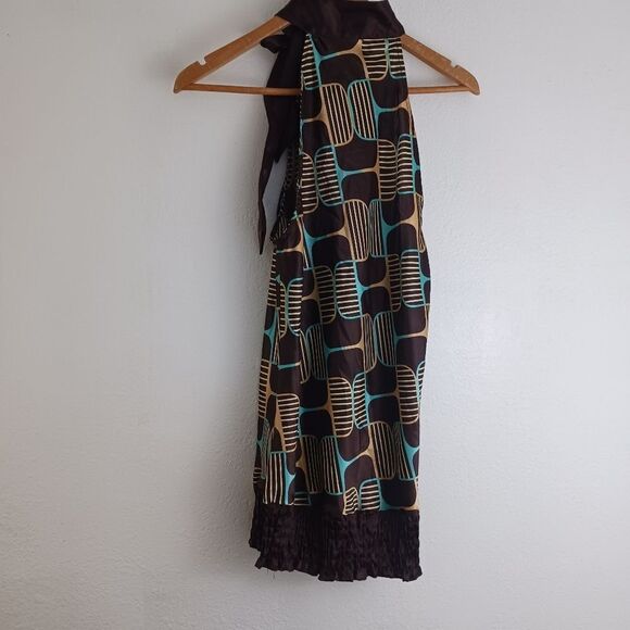 Heart Soul Top Blouse Career  High Neck Sleeveles size XL - Picture 3 of 7